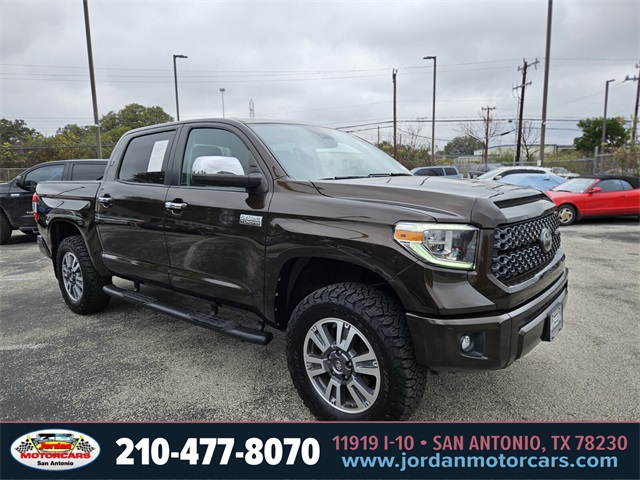 Used Car 2020 Toyota Tundra  Platinum For Sale Under $40,000 In San Antonio, Texas