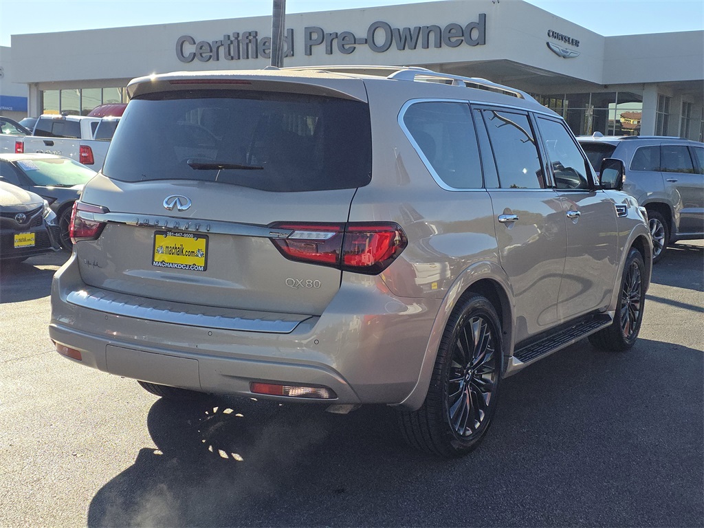 2022 INFINITI QX80 Premium Select Beige at Westside Lexus