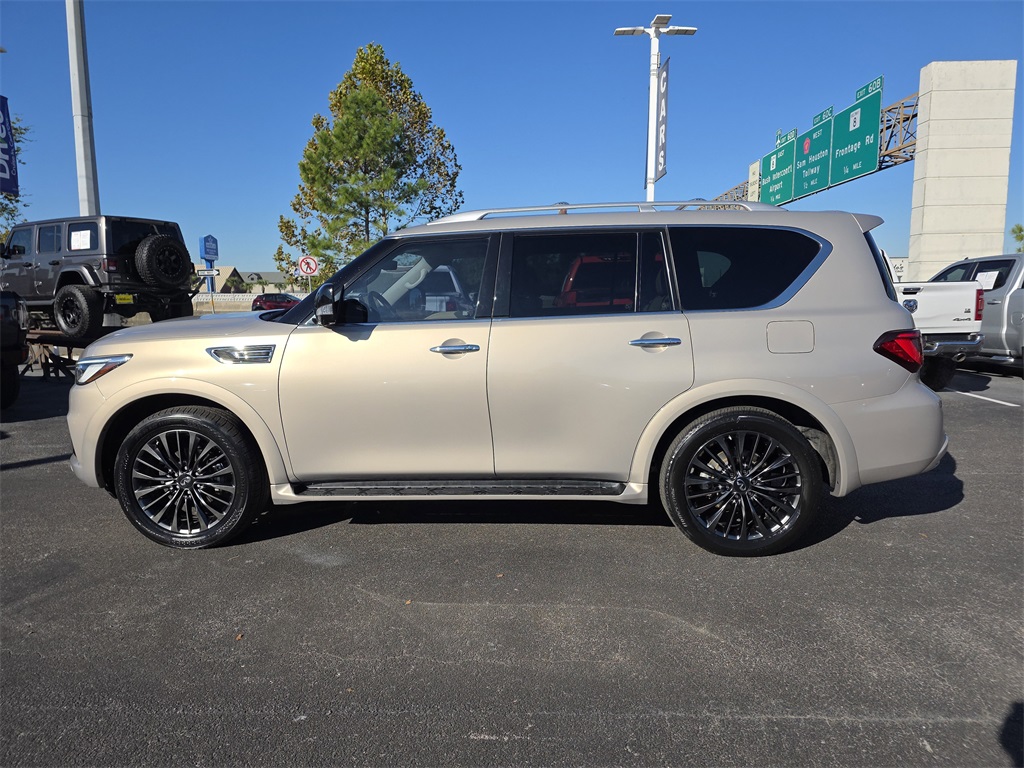 2022 INFINITI QX80 Premium Select Beige at Westside Lexus