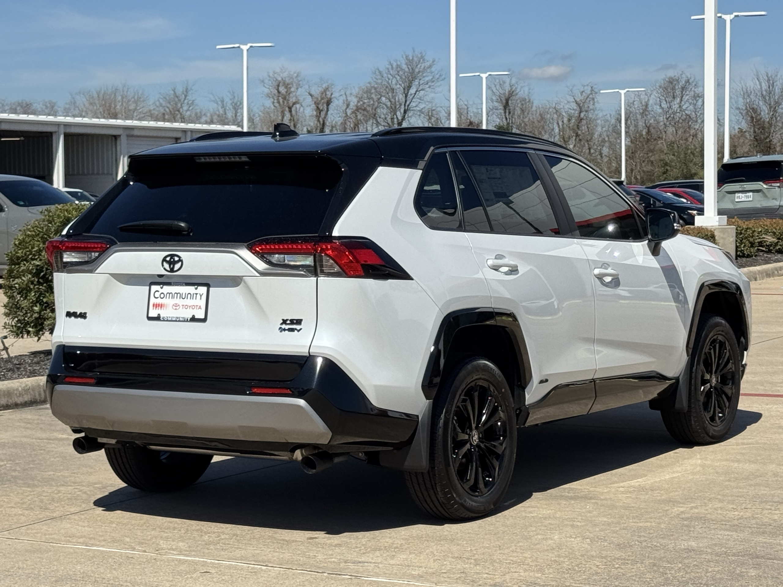 2025 Toyota RAV4 Hybrid XSE Off-white at Community Toyota