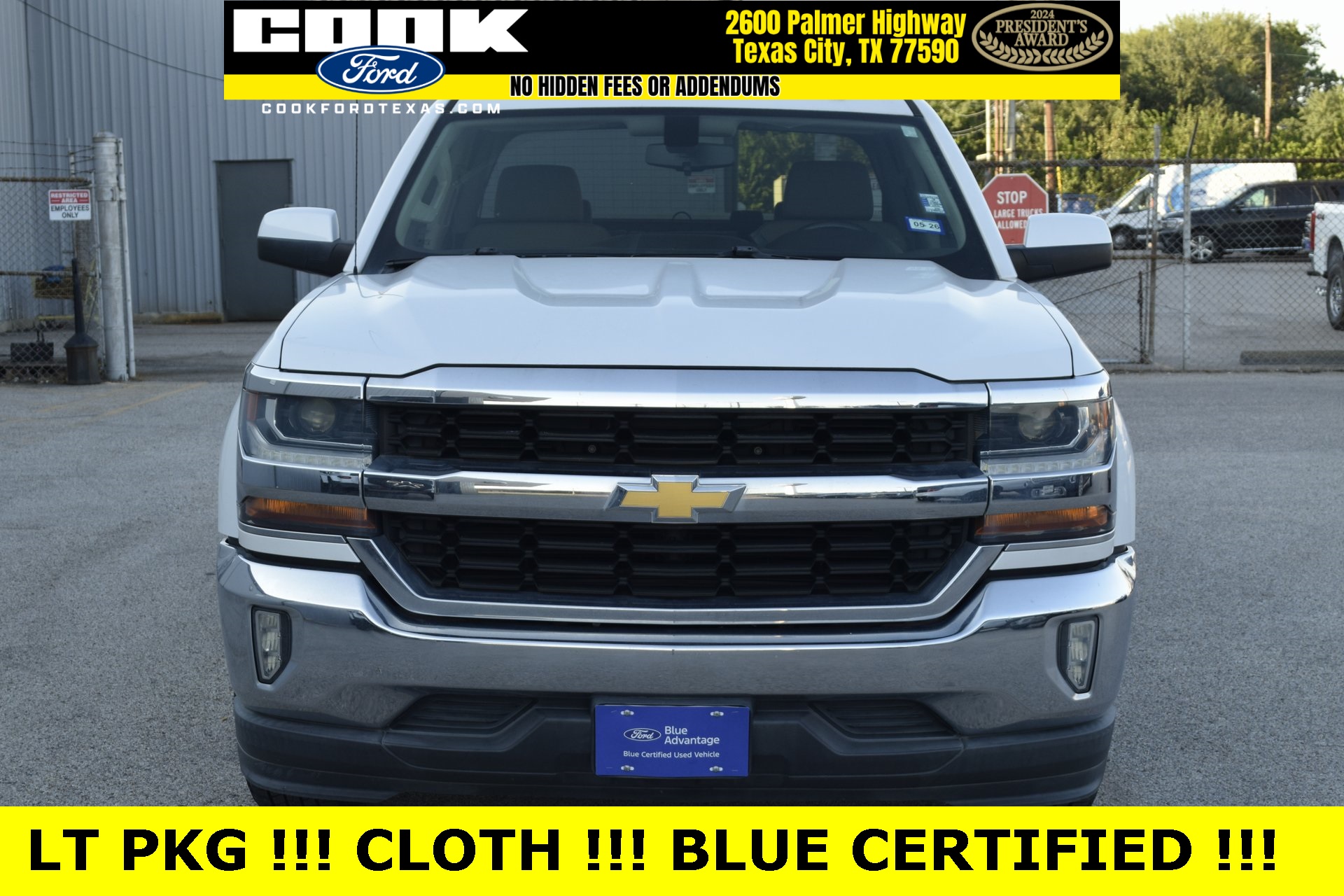 2018 Chevrolet Silverado 1500 LT White at Martin Chrysler Dodge Jeep Ram