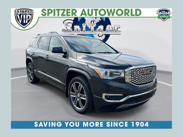 Gray (Iridium Metallic) 2018 GMC Acadia SUV / Crossover Four-Wheel Drive 6-Speed Automatic
