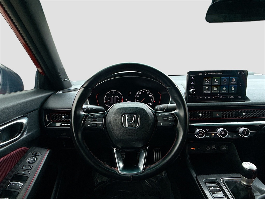 2022 Honda Civic Si Orange at Texan Dodge Chrysler Jeep Ram