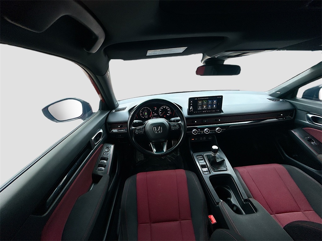 2022 Honda Civic Si Orange at Texan Dodge Chrysler Jeep Ram