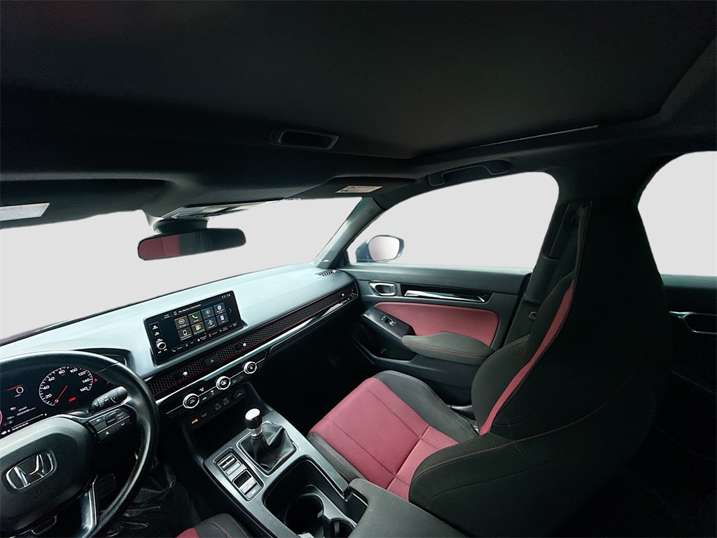 2022 Honda Civic Si Orange at Texan Dodge Chrysler Jeep Ram