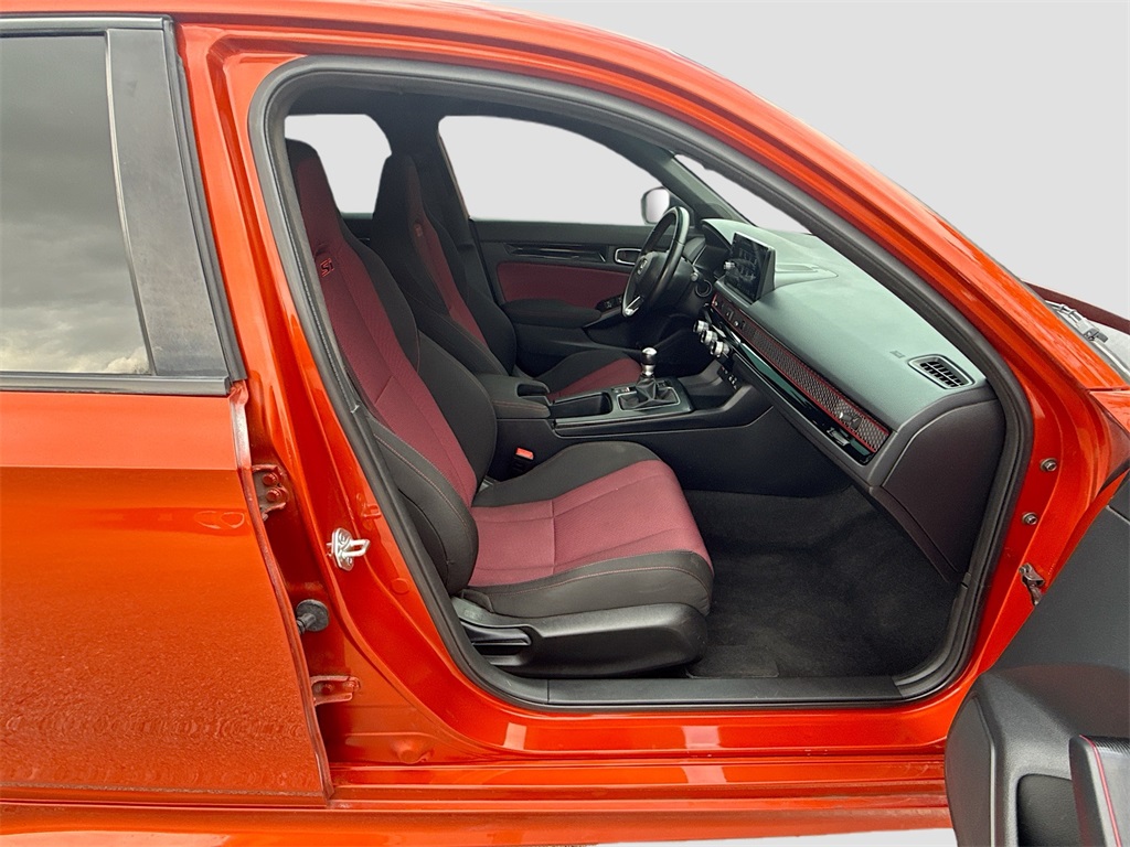 2022 Honda Civic Si Orange at Texan Dodge Chrysler Jeep Ram