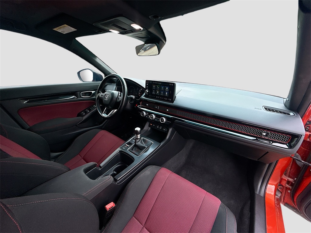 2022 Honda Civic Si Orange at Texan Dodge Chrysler Jeep Ram