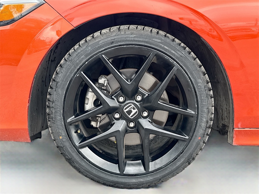 2022 Honda Civic Si Orange at Texan Dodge Chrysler Jeep Ram