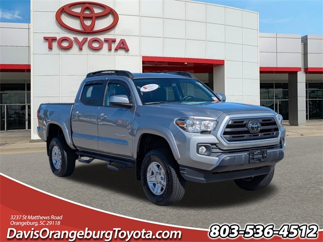 2019 Toyota Tacoma SR5 Silver at Davis Toyota of Orangeburg