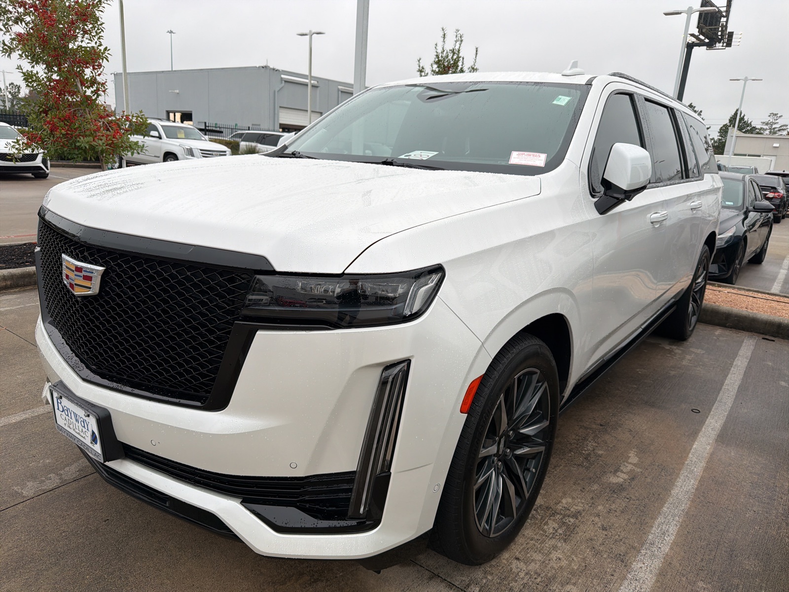 2021 Cadillac Escalade ESV Sport Platinum White at Bayway Cadillac of The Woodlands