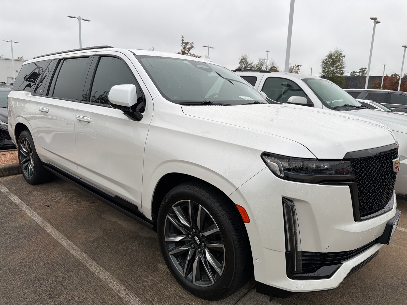 2021 Cadillac Escalade ESV Sport Platinum White at Bayway Cadillac of The Woodlands
