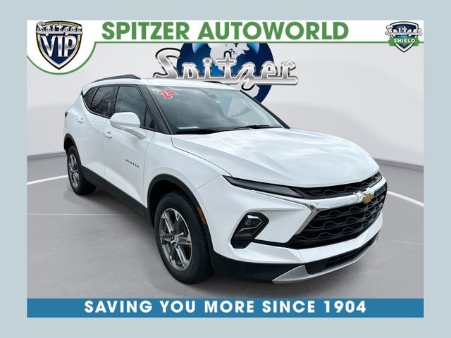 Summit White 2024 Chevrolet Blazer 2LT FWD SUV / Crossover Front-Wheel Drive Automatic