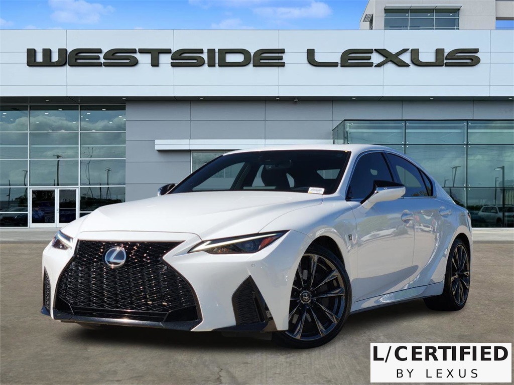 2023 Lexus IS 350 F SPORT White at Westside Lexus