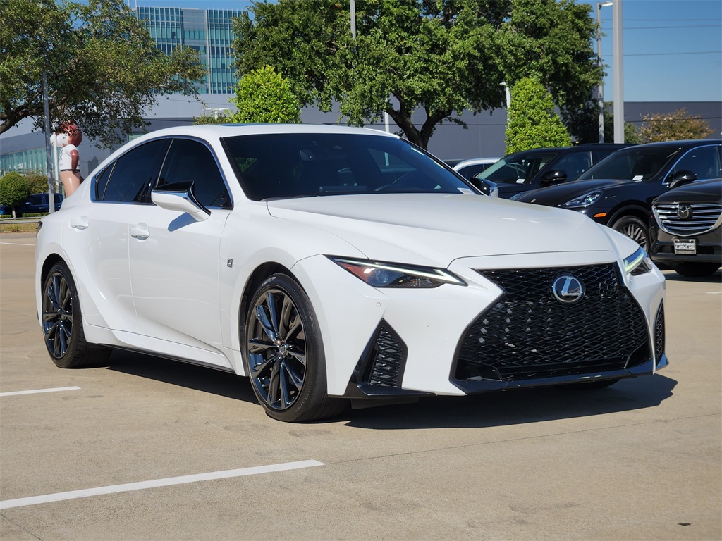 2023 Lexus IS 350 F SPORT White at Westside Lexus
