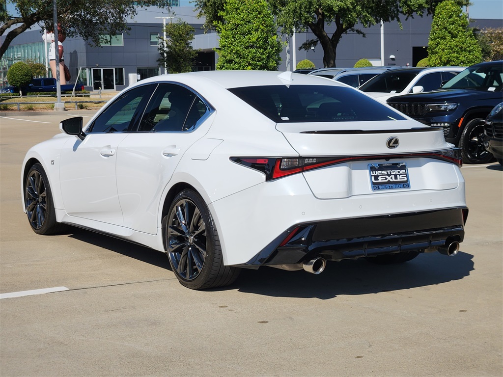 2023 Lexus IS 350 F SPORT White at Westside Lexus