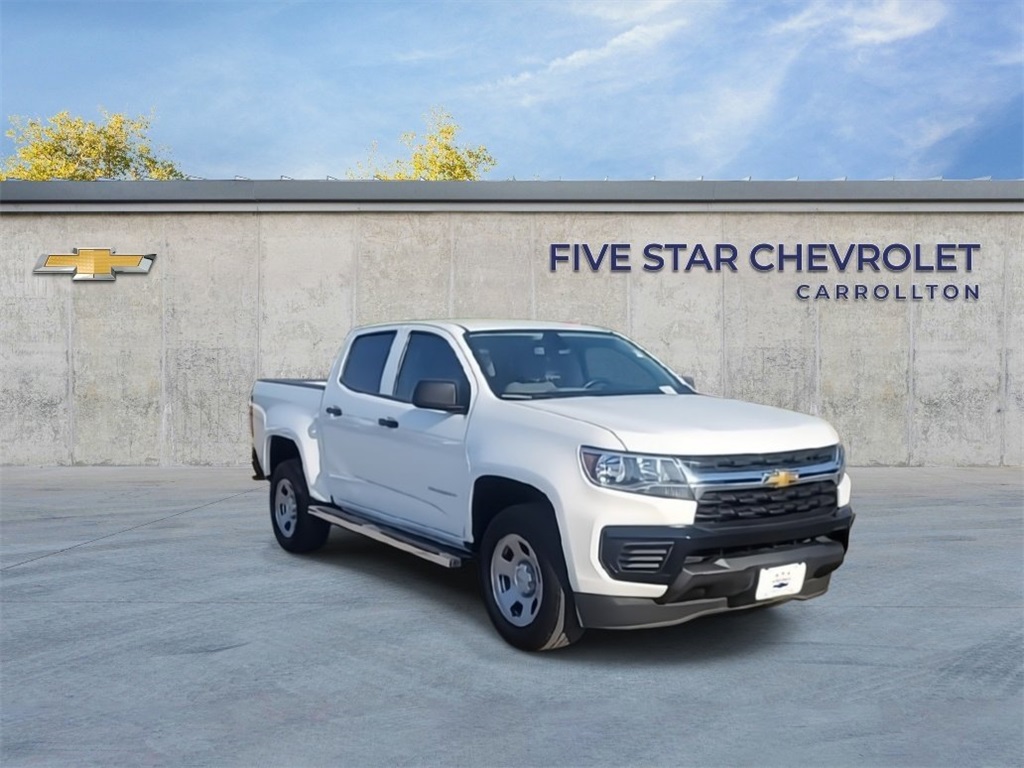 Used Car 2022 Chevrolet Colorado  Crew Pickup Work Truck Rear Wheel Drive For Sale Under $25,000 In Carrollton, Texas