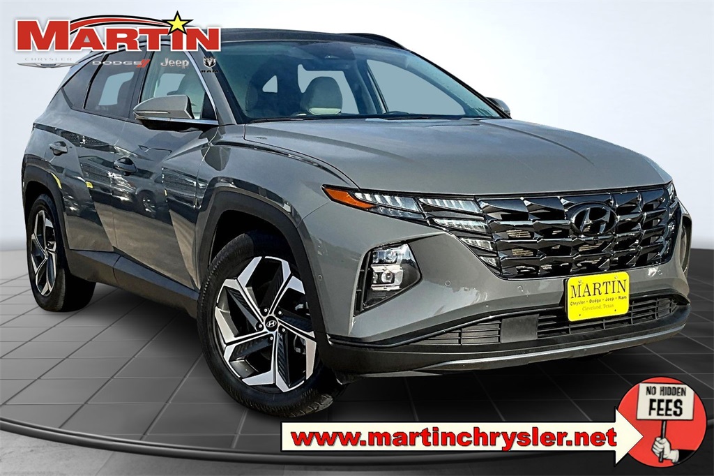 2024 Hyundai Tucson Limited Gray at Texan Dodge Chrysler Jeep Ram