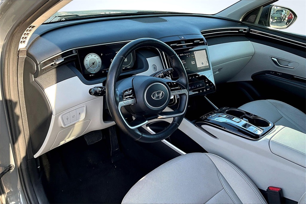 2024 Hyundai Tucson Limited Gray at Texan Dodge Chrysler Jeep Ram