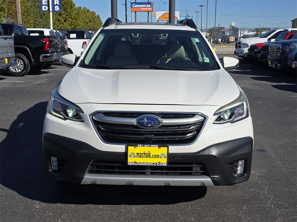 2020 Subaru Outback Limited White at Classic Elite Chevrolet Sugar Land