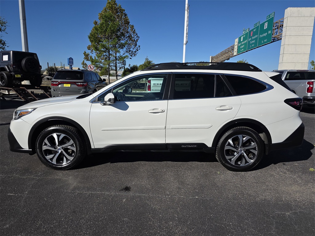 2020 Subaru Outback Limited White at Classic Elite Chevrolet Sugar Land