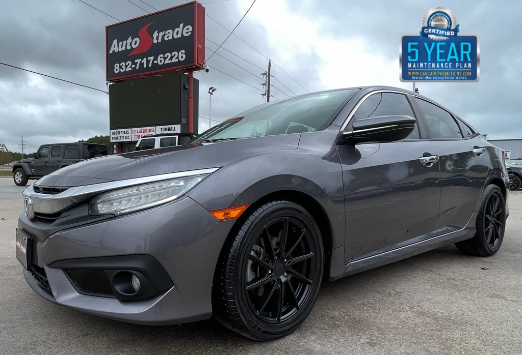 2016 Honda Civic Touring Gray at Bravo Nissan