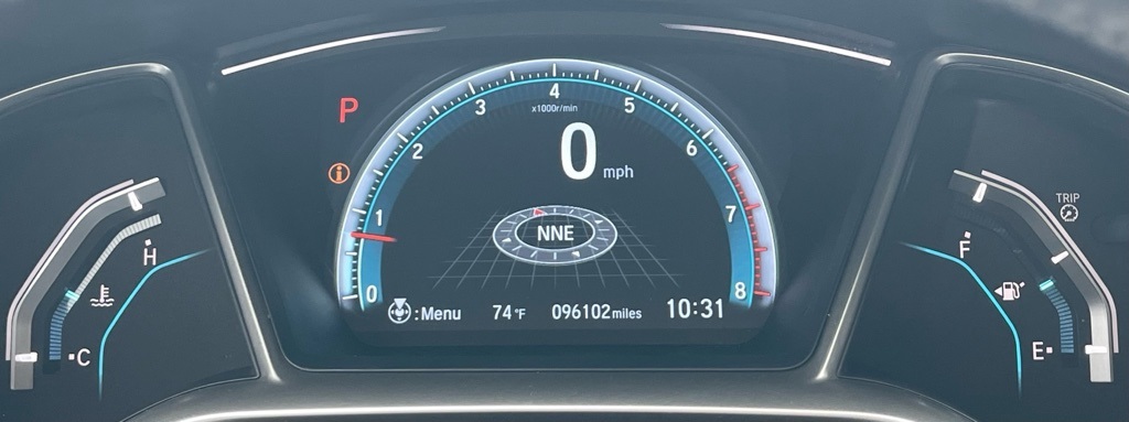 2016 Honda Civic Touring Gray at Bravo Nissan