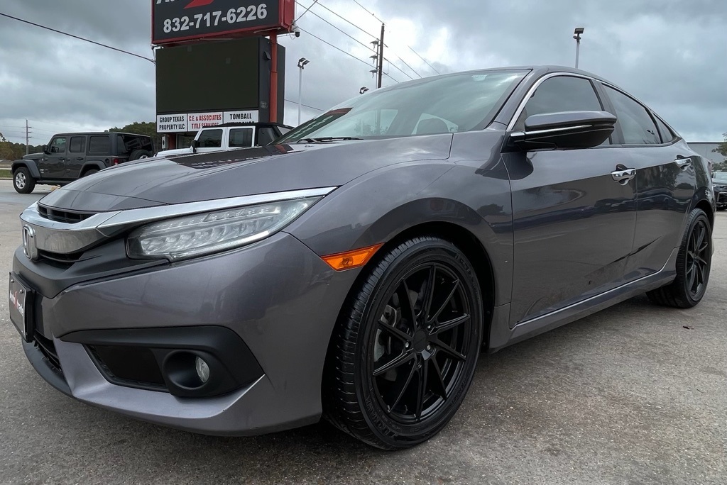2016 Honda Civic Touring Gray at Bravo Nissan