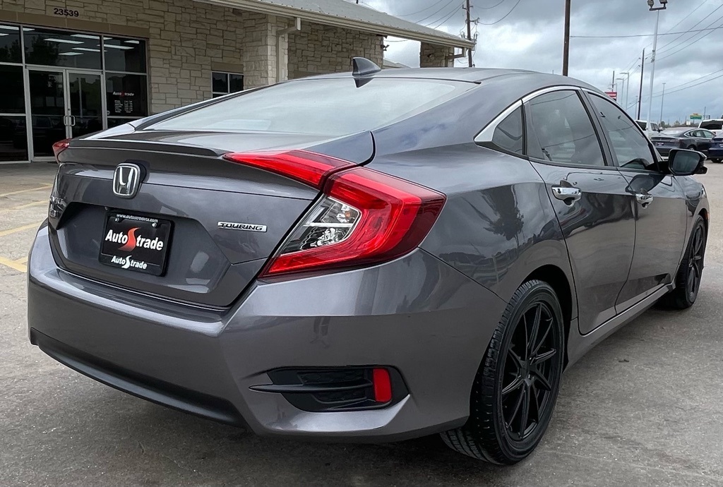 2016 Honda Civic Touring Gray at Bravo Nissan