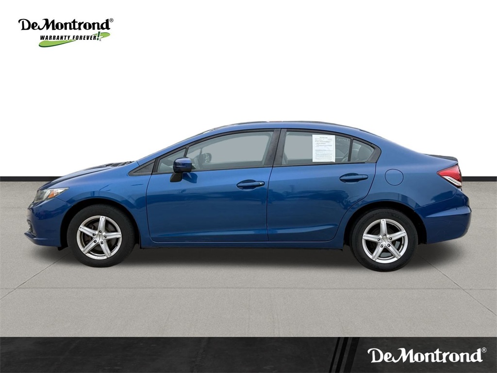 2014 Honda Civic LX Blue at Emmons Autoplex