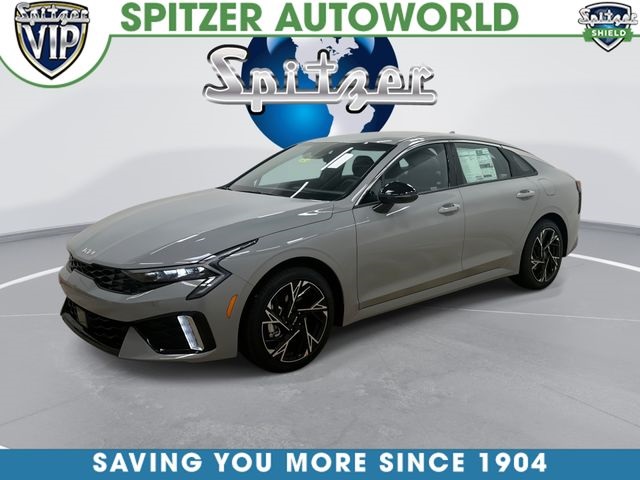 Wolf Gray 2026 Kia K5 GT-Line FWD Sedan Front-Wheel Drive 8-Speed Automatic