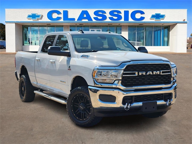 2022 Ram 2500 Big Horn White at DeMontrond Auto Country