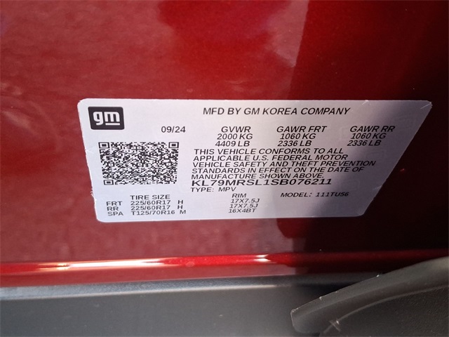 2025 Chevrolet TrailBlazer LT for sale at PATRIOT CHEVROLET OF LIMERICK