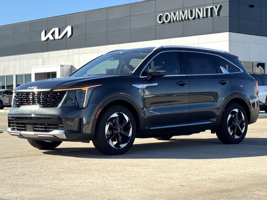 2026 Kia Sorento Hybrid EX Gray at DeMontrond Automotive Group