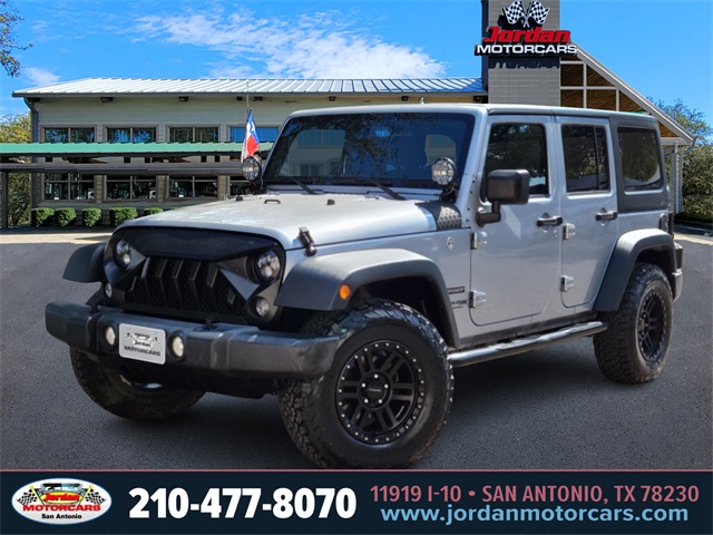 Used Car 2018 Jeep Wrangler Jk  Unlimited Sport For Sale Under $25,000 In San Antonio, Texas