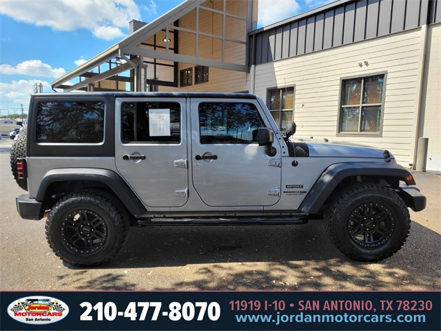 Used Car 2018 Jeep Wrangler Jk  Unlimited Sport For Sale Under $25,000 In San Antonio, Texas