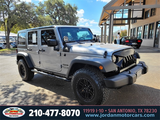 Used Car 2018 Jeep Wrangler Jk  Unlimited Sport For Sale Under $25,000 In San Antonio, Texas