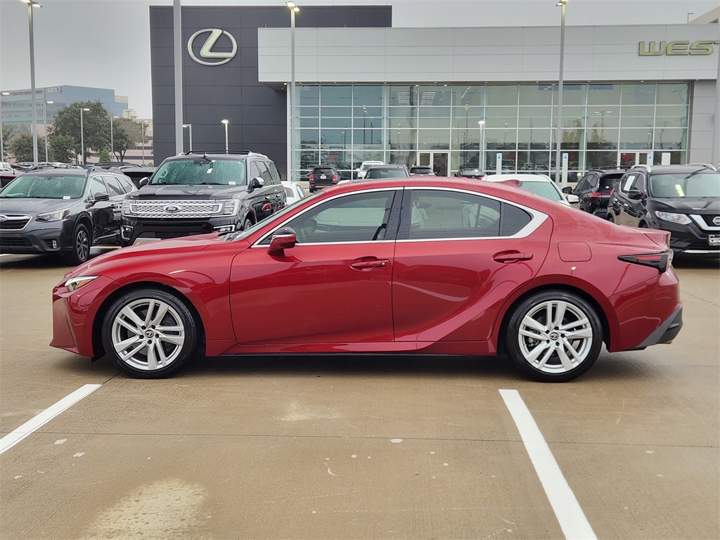 2022 Lexus IS 300 Red at Bayway Cadillac Southwest