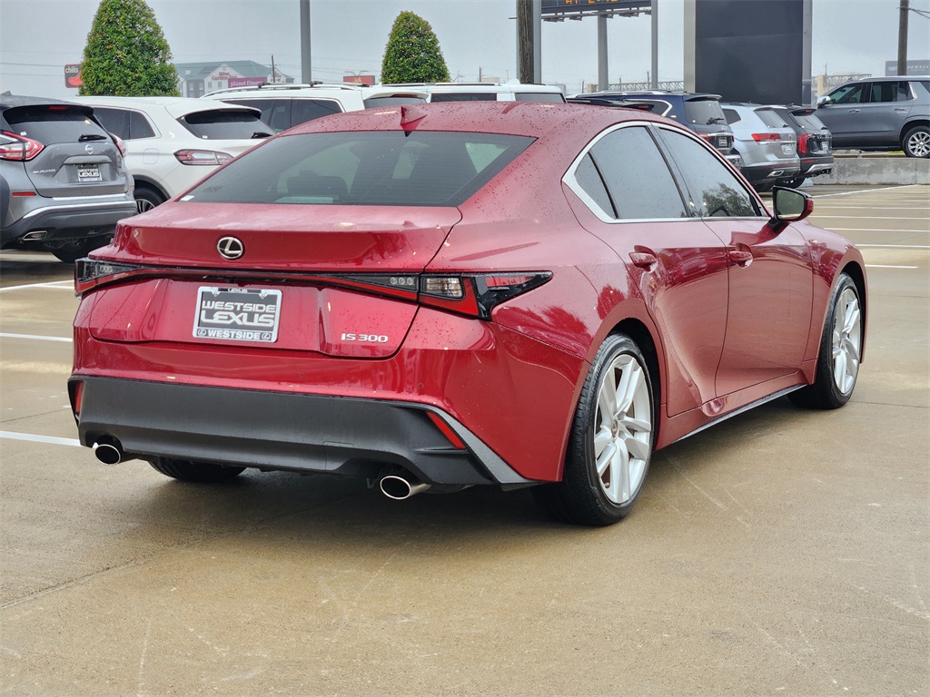 2022 Lexus IS 300 Red at Bayway Cadillac Southwest