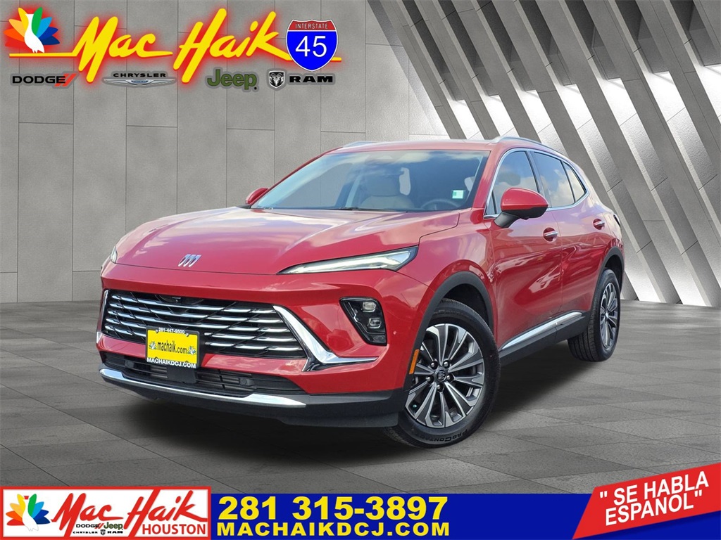 2025 Buick Envision Preferred Red at Classic Chevrolet Galveston