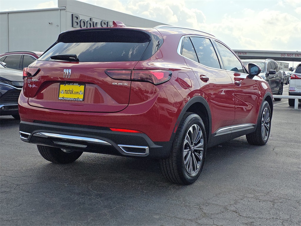 2025 Buick Envision Preferred Red at Classic Chevrolet Galveston