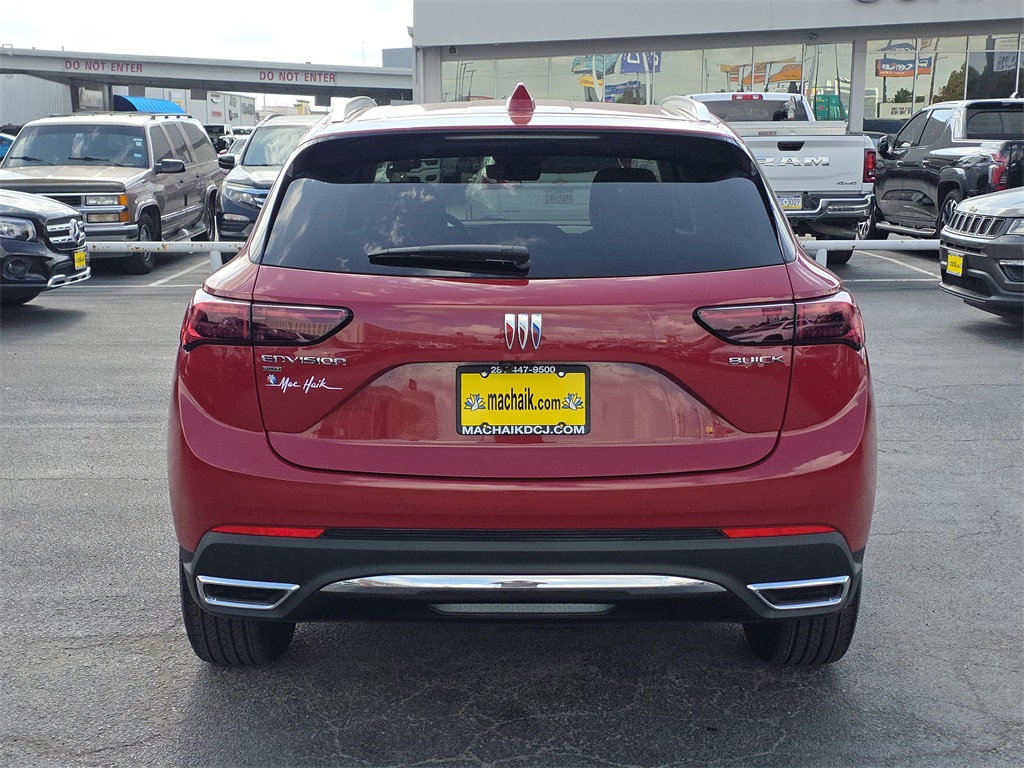2025 Buick Envision Preferred Red at Classic Chevrolet Galveston
