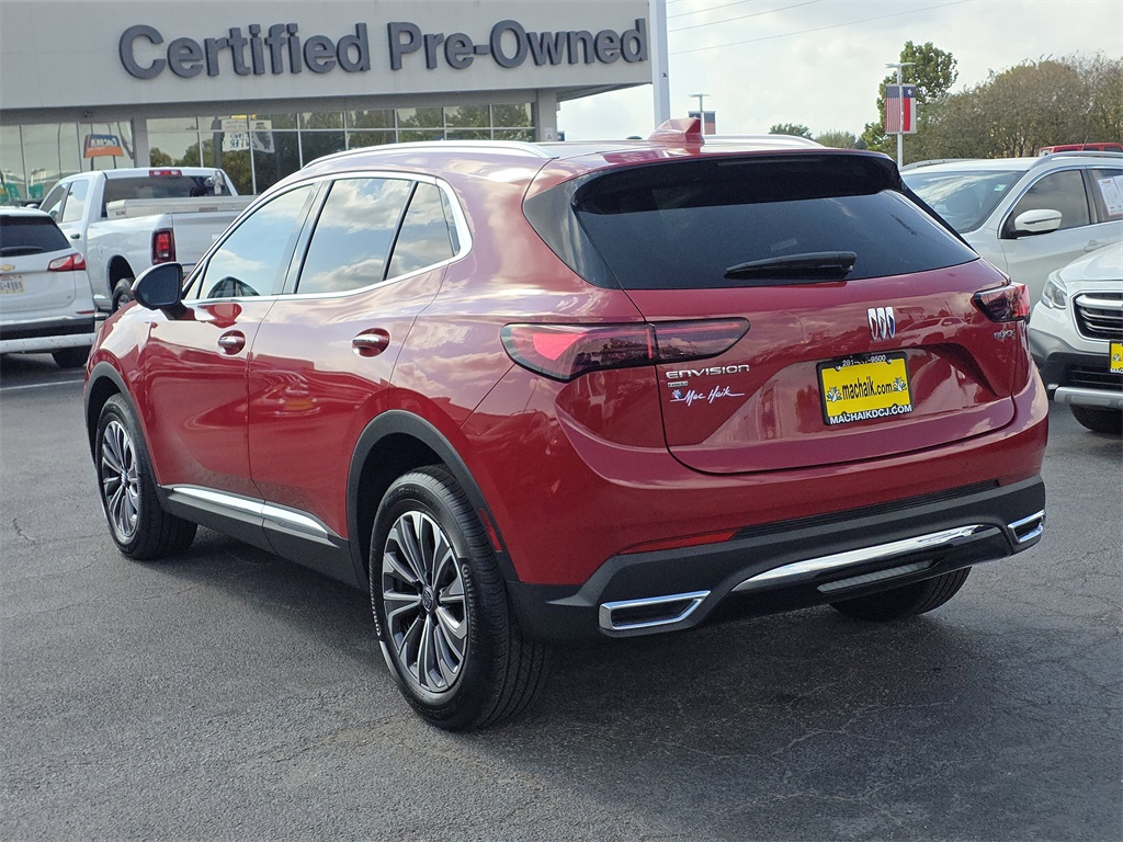 2025 Buick Envision Preferred Red at Classic Chevrolet Galveston