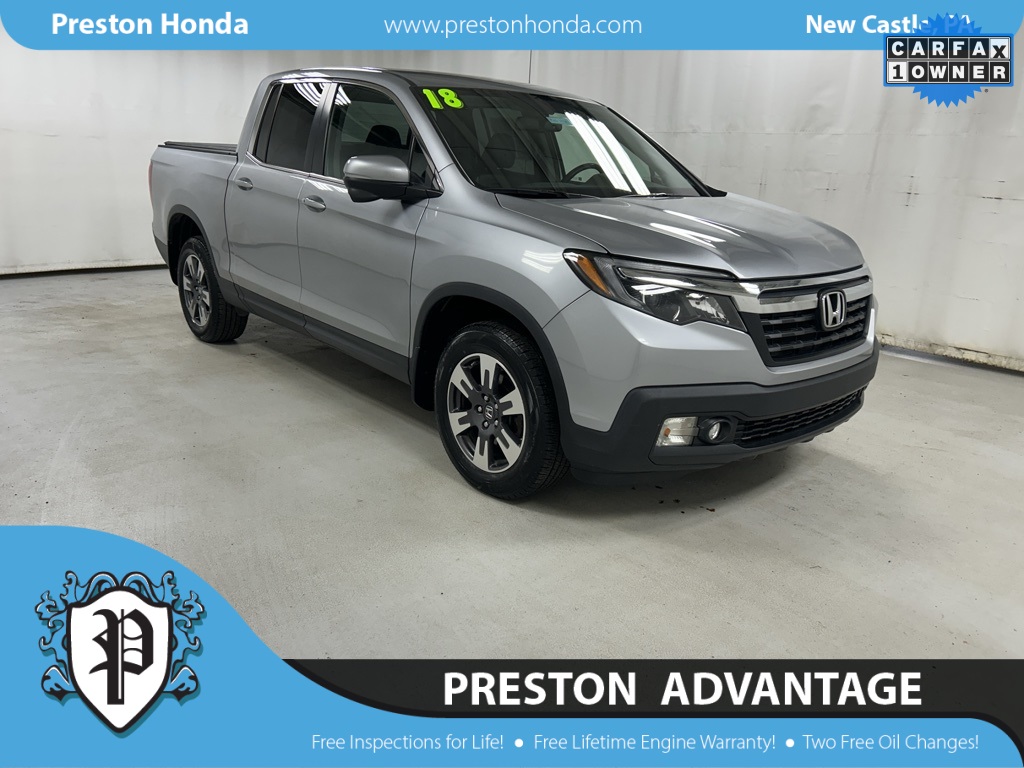 2018 Honda Ridgeline RTL-T AWD