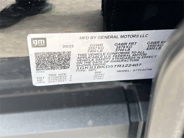 2026 GMC Yukon Elevation Black at Classic Chevrolet Galveston