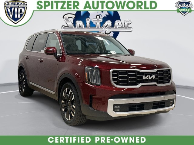 Dawning Red 2024 Kia Telluride SUV / Crossover All-Wheel Drive 8-Speed Automatic