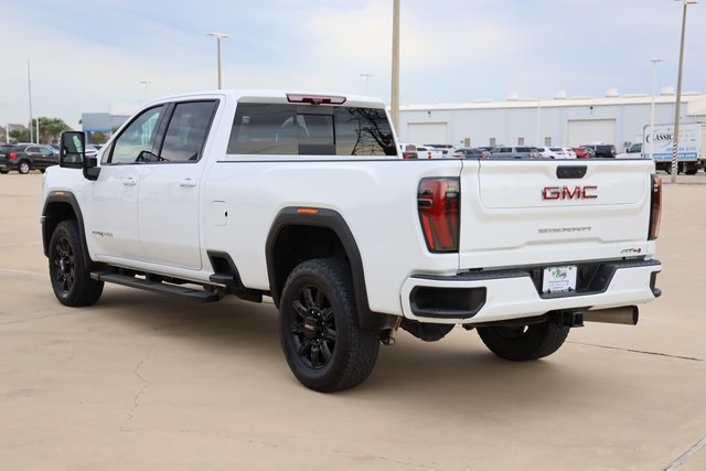 2025 GMC Sierra 3500HD AT4 White at Central Houston Nissan