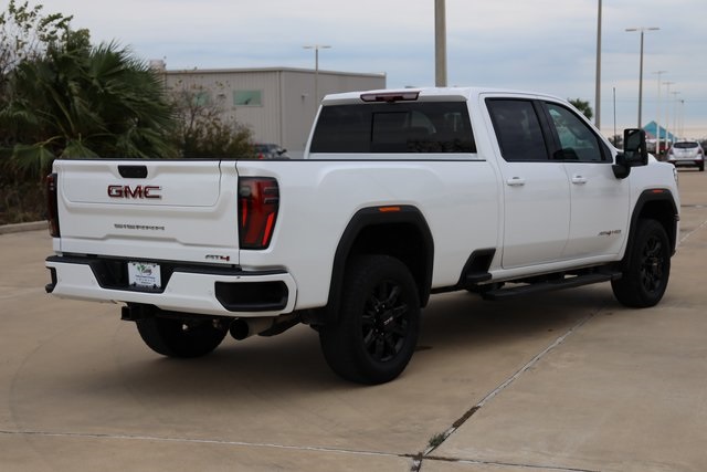 2025 GMC Sierra 3500HD AT4 White at Central Houston Nissan