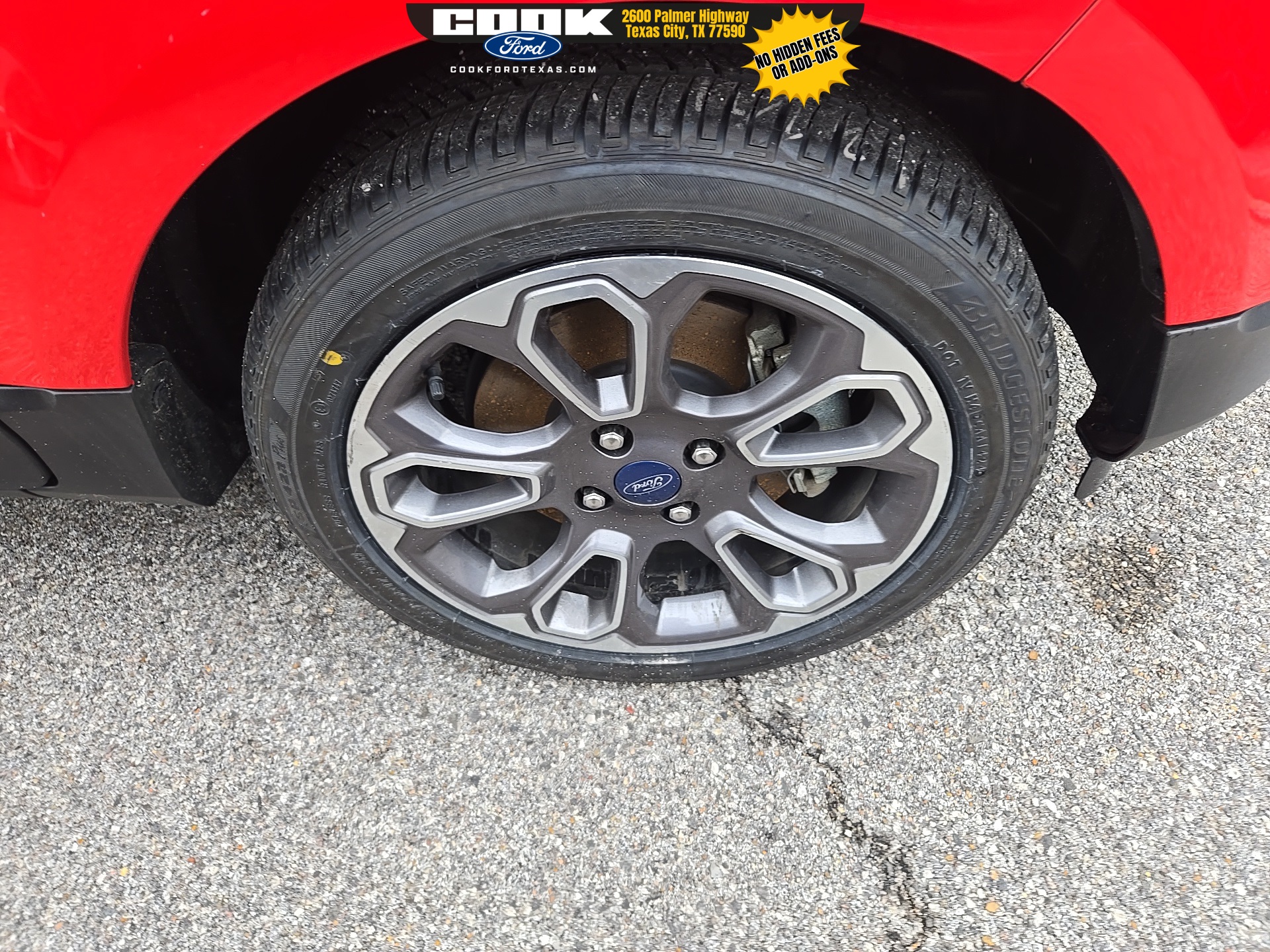 2021 Ford EcoSport Titanium Red at AutoSavvy Houston Northwest