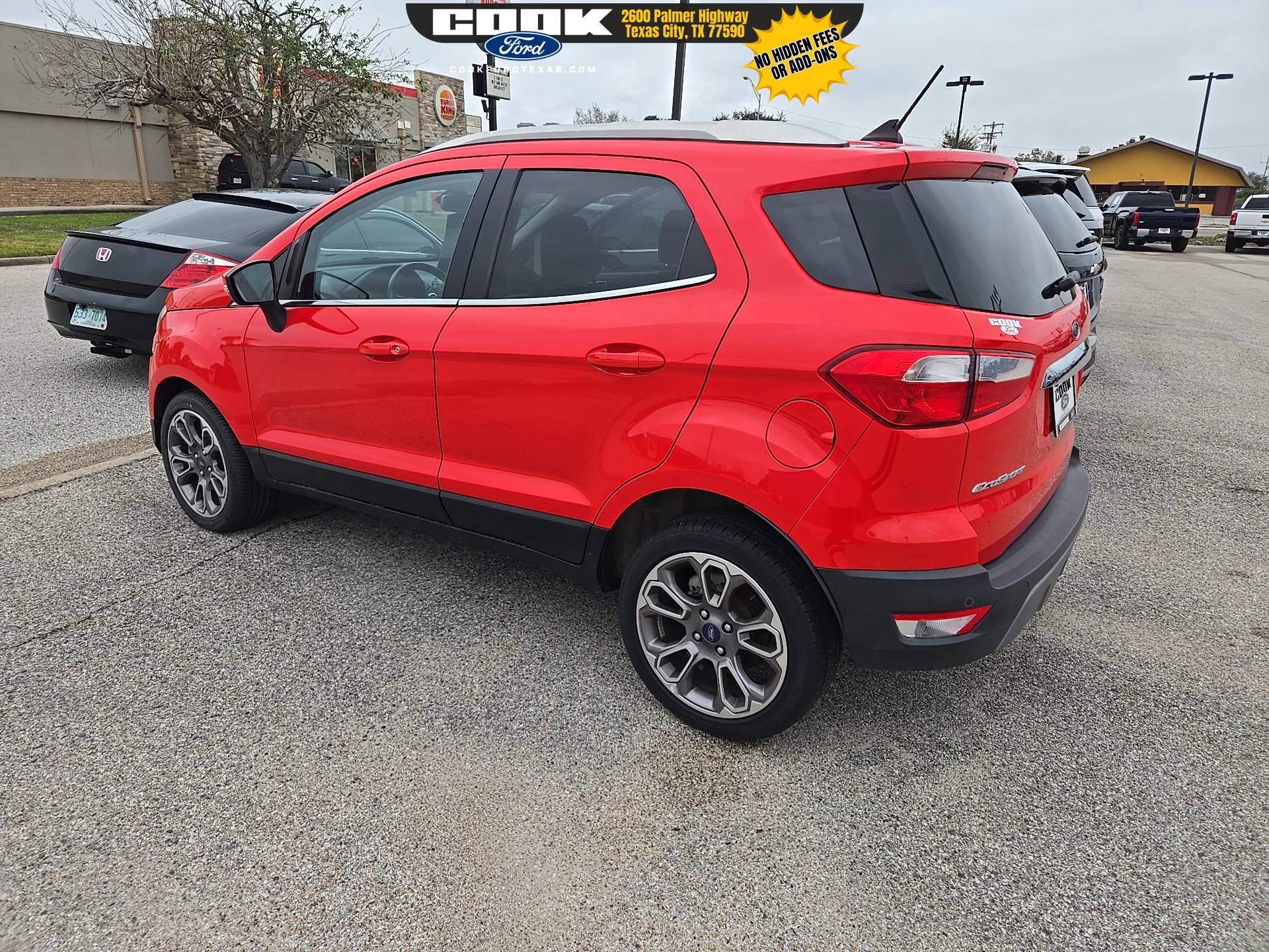 2021 Ford EcoSport Titanium Red at AutoSavvy Houston Northwest