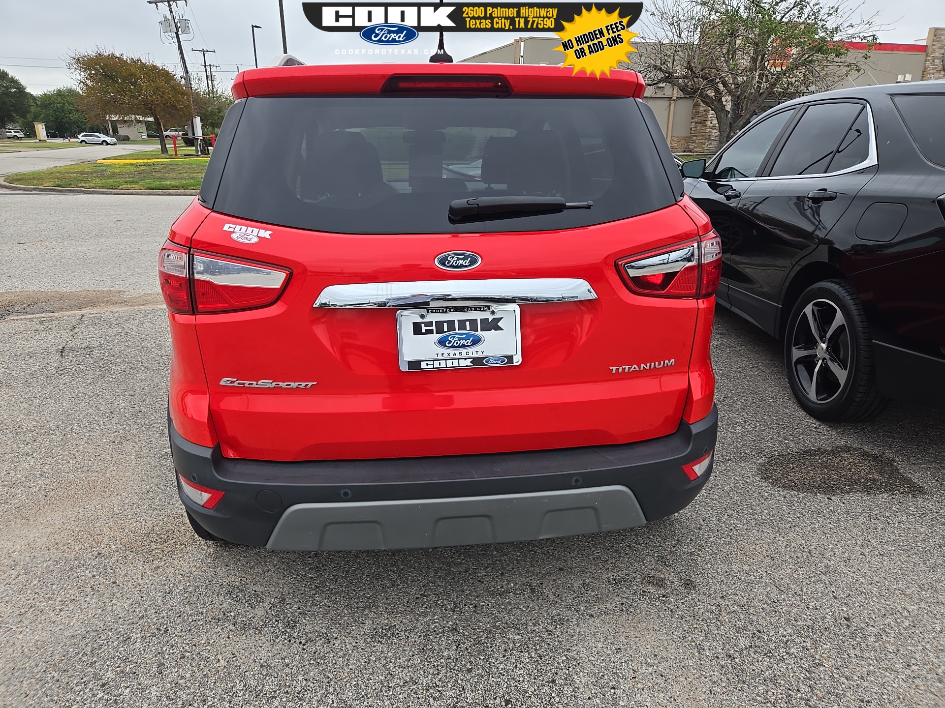 2021 Ford EcoSport Titanium Red at AutoSavvy Houston Northwest